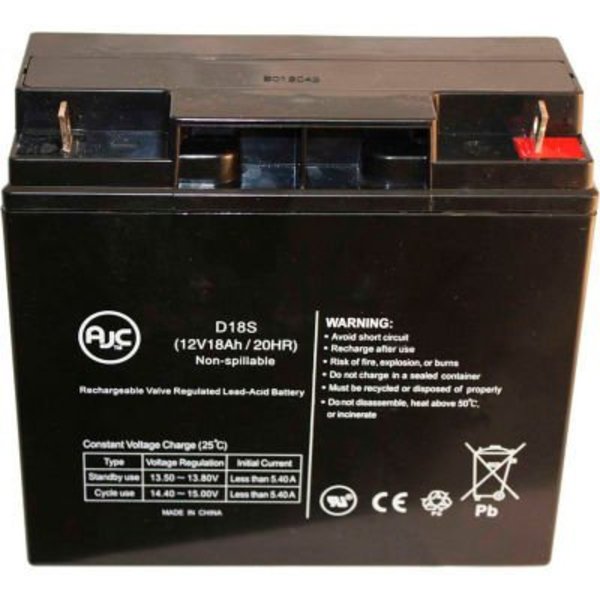 Battery Clerk AJC®  EnerSys NP18-12BFR 12V 18Ah Sealed Lead Acid Battery ENERSYS-NP18-12BFR